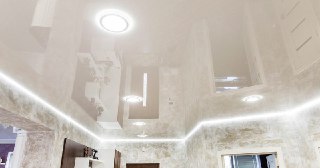 Натяжной ПВХ потолок Когалым, цена от 2100 руб.
